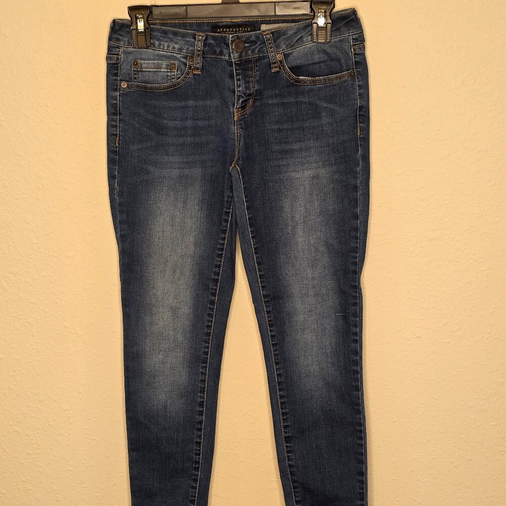 Aeropostale Women's Denim Jeggings, Size 4 Short